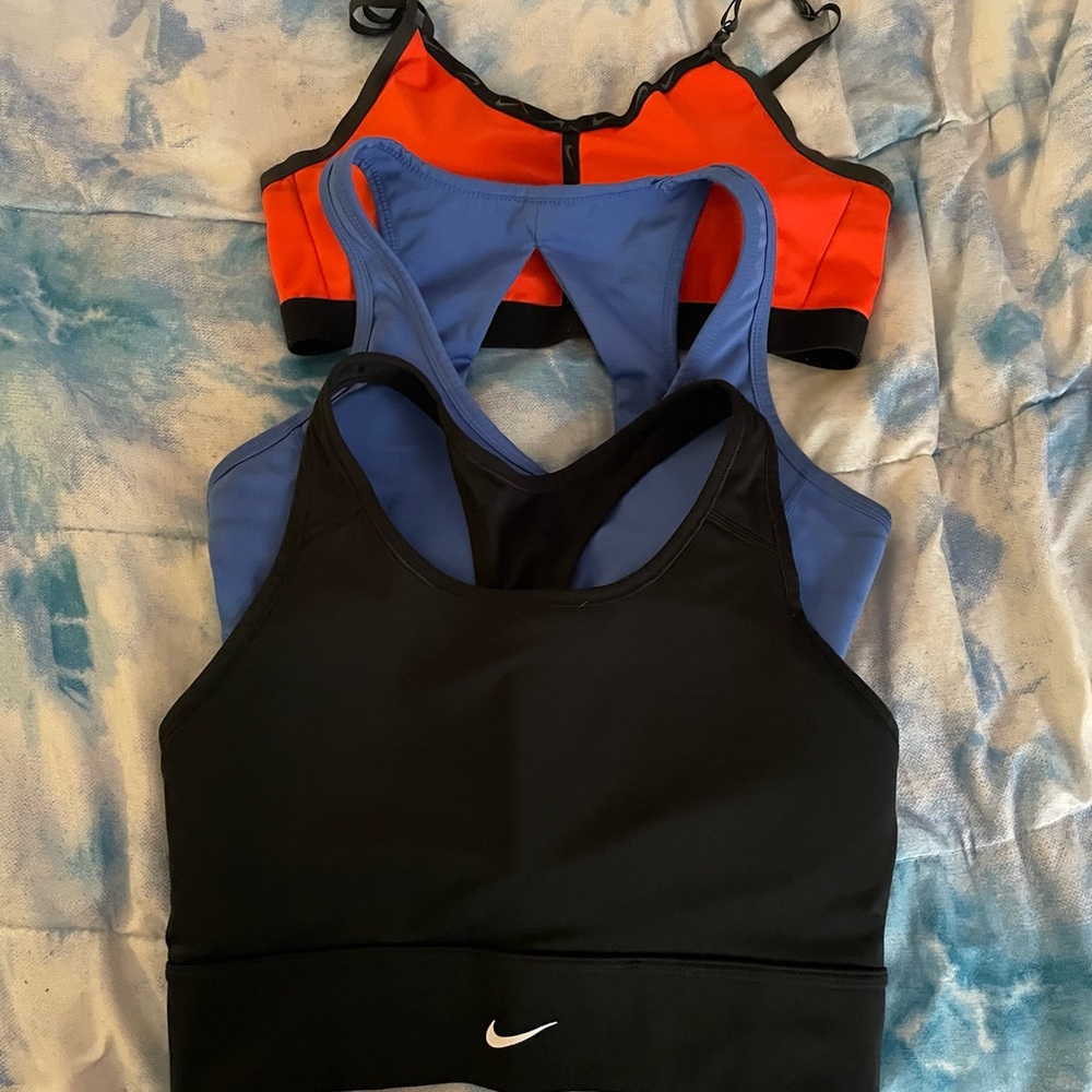 nike and calvin klein sports bras